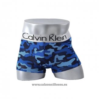 Boxer Calvin Klein Hombre Camuflaje Azul