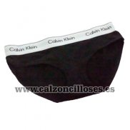 Slip Calvin Klein Mujer 365 Negro