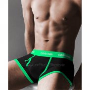 Boxer Calvin Klein Hombre 365 Verde Negro