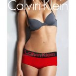 Boxer Calvin Klein Mujer Steel Negro Rojo