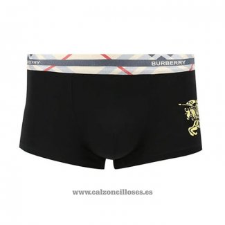 Boxer Burberry Hombre Oro Negro