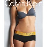 Boxer Calvin Klein Mujer Steel Dolado Negro