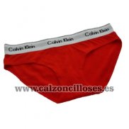 Slip Calvin Klein Mujer 365 Rojo