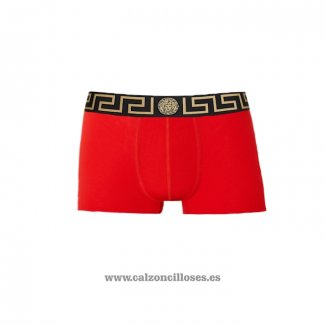 Nuevo Boxer Versace Hombre Negro Rojo